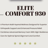 EliteComfort 930 Pocket Spring Mattress with Premium Luxurious Comfort UAE